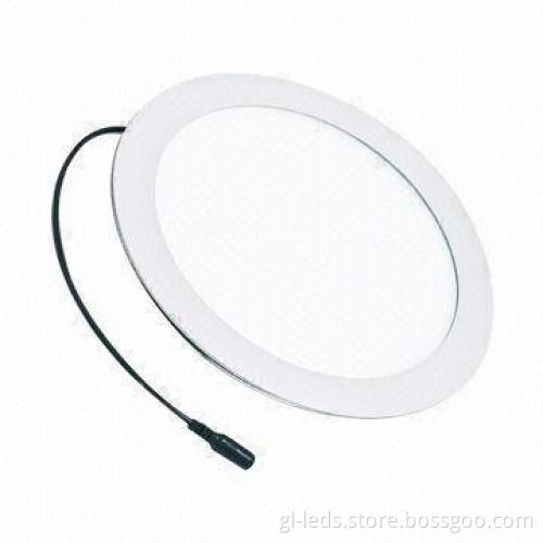 Round LED Panel Light with Super Bright LED Light Source and -30 to 70°C Ambient Temperature